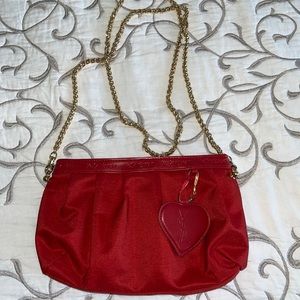 YSL Red Crossbody purse